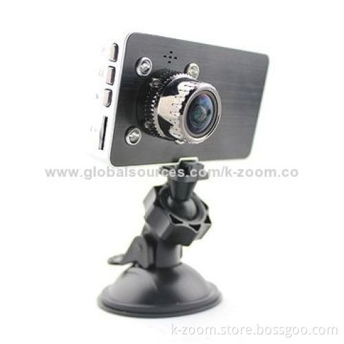 Travel recorder with 2.7 inch LCD and dual lens